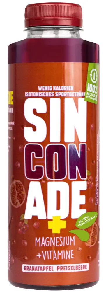 Sinconade Granatapfel Preiselbeere – isotonisches Sportgetränk