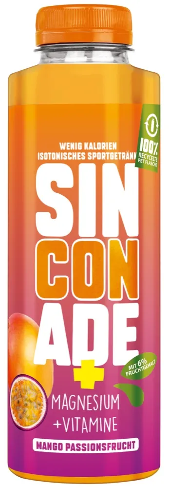 Sinconade Mango Passionsfrucht – isotonisches Sportgetränk
